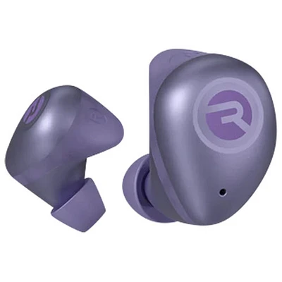 Écouteurs boutons 100 % sans fil à suppression du bruit Fitness de Raycon - Violet