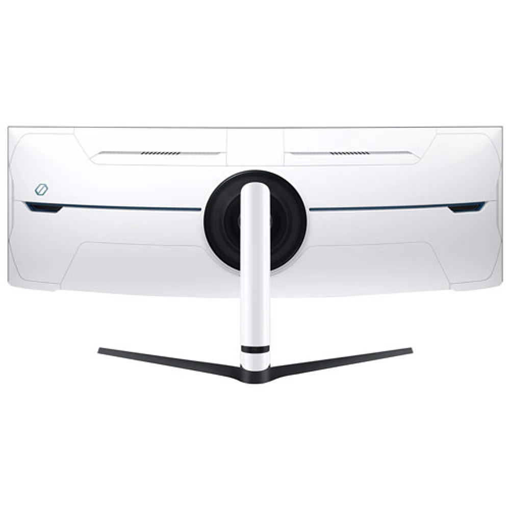 Moniteur jeu incurvé FreeSync DEL AV Ultra HD 8K GTG 1 ms 240 Hz 57 po de Samsung (LS57CG952NNXZA) - Noir/Blanc