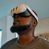 Meta Quest 3 128GB VR Headset with Touch Plus Controllers & Batman: Arkham Shadow
