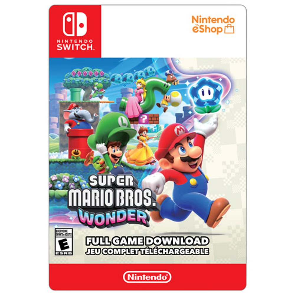 Super Mario Bros Wonder (Switch) - Téléchargement numérique