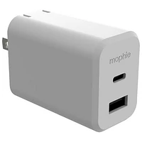 Mophie 42W Dual GaN USB-C Wall Charger