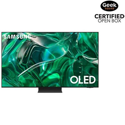 Boîte ouverte - Téléviseur intelligent Tizen HDR QLED UHD 4K de 55 po de Samsung (QN55S95CAFXZC) - 2023 - Noir titan