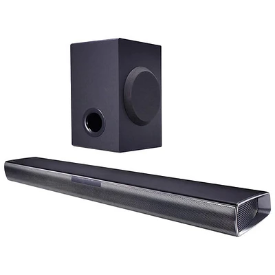 LG SQC1 160-Watt 2.1 Channel Sound Bar with Wireless Subwoofer