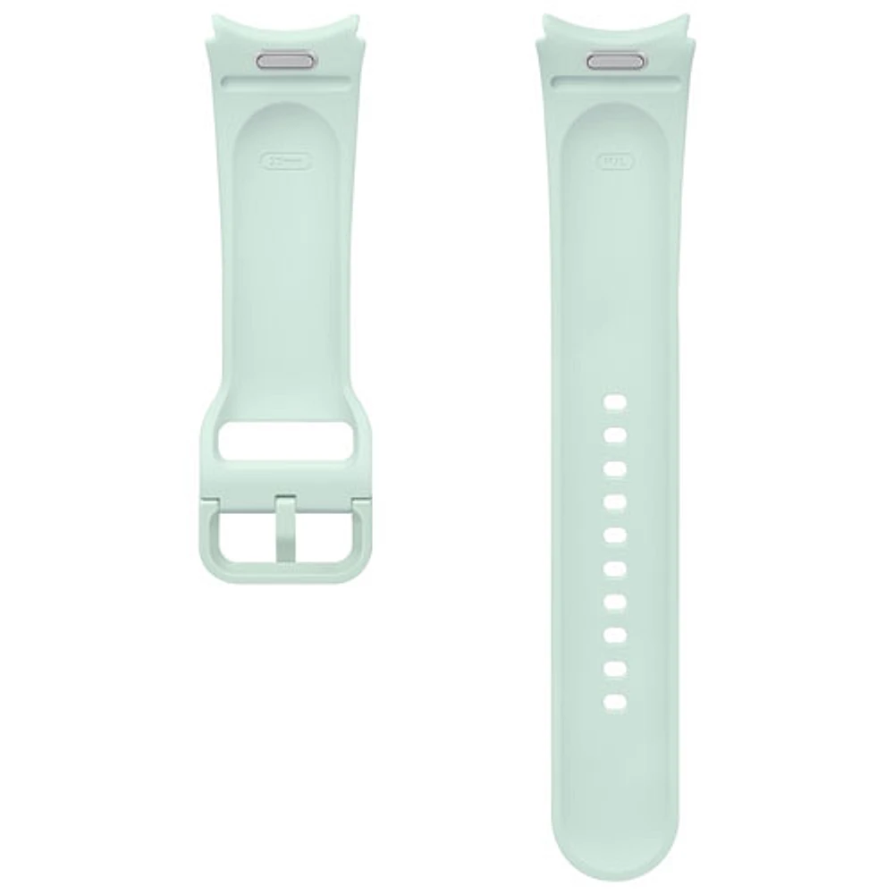Bracelet en fluoroélastomère pour Galaxy Watch de Samsung - Petit/Moyen- Vert océan