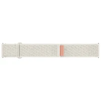 Bracelet en tissu Feather pour Galaxy Watch de Samsung - Petit/Moyen - Sable