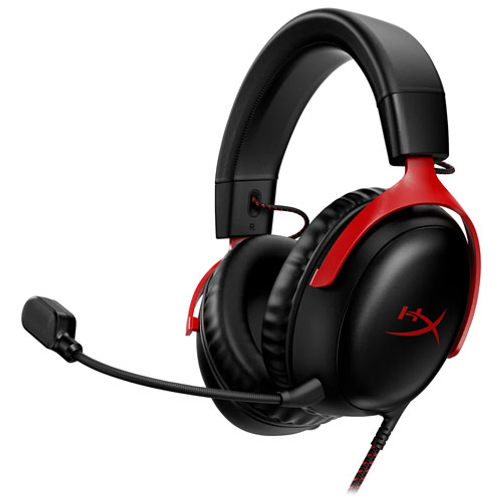 Casque de jeu Cloud III de HyperX - Noir/Rouge