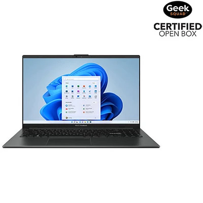 Boîte ouverte - Portable de 15,6 po Vivobook Go d'ASUS - Noir mixte (Ryzen 3 7320U d'AMD/SSD 512 Go/RAM 8 Go/Windows 11)