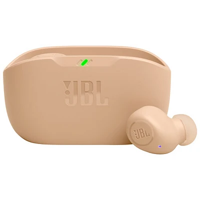 JBL Vibe Buds In-Ear Sound Isolating True Wireless Earbuds - Beige