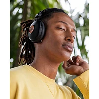 House of Marley Positive Vibration Over-Ear Bluetooth Headphones - Black