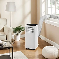 Climatiseur portatif d'Insignia - BTU (SACC BTU) - Blanc/Noir