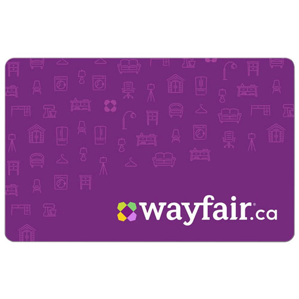 Wayfair Gift Card - $200 - Digital Download