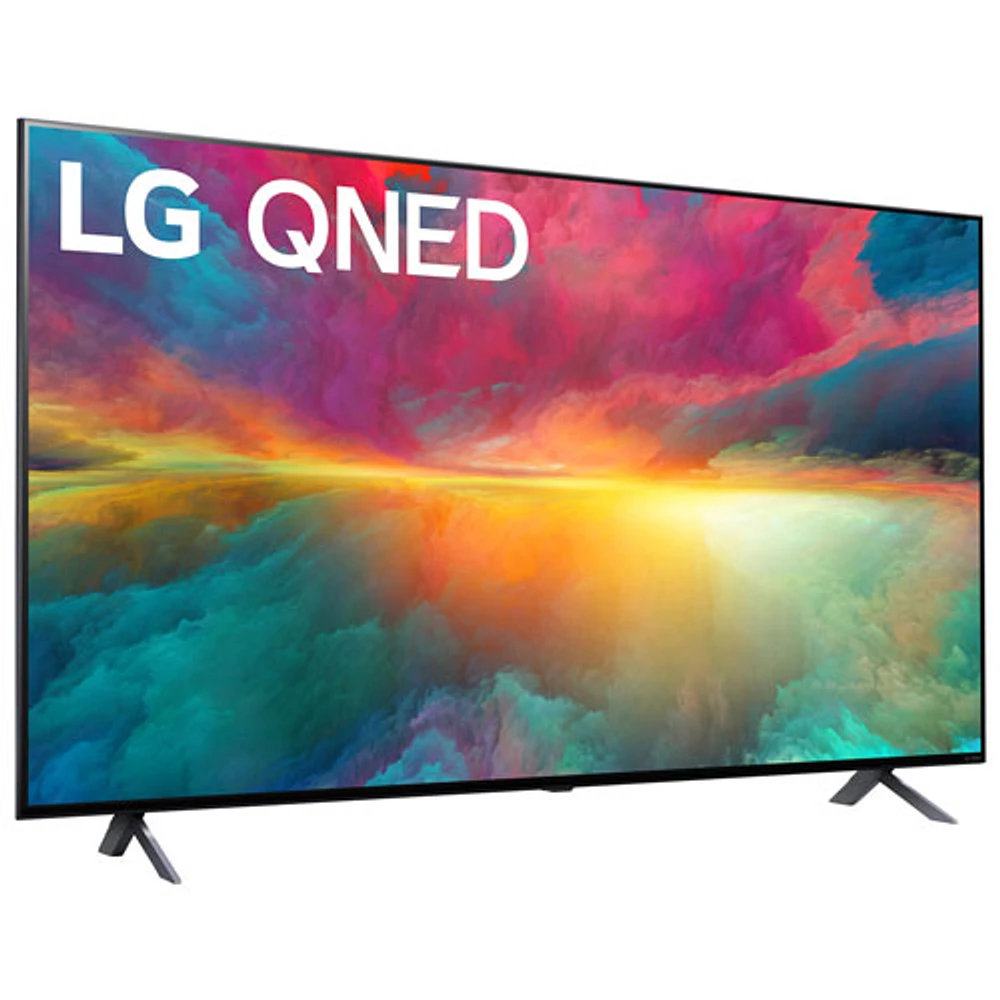 Téléviseur intelligent webOS HDR DEL UHD 4K de 75 po de LG (75QNED75URA) - 2023