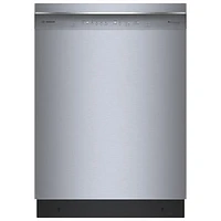 Lave-vaisselle encastrable 24 po 46 dB avec cuve inox et troisième panier Bosch (SHE53CE5N) - Inox