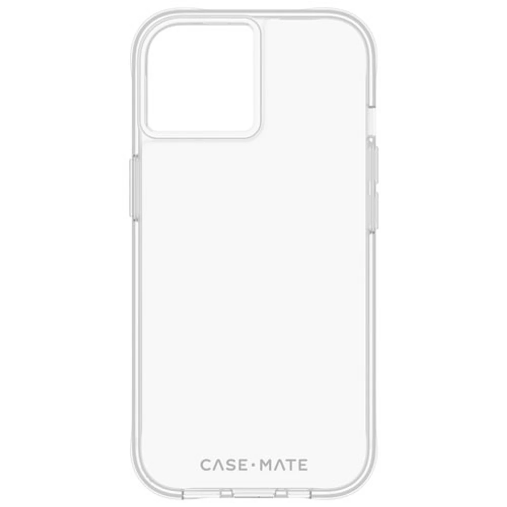 Étui rigide ajusté Tough Clear de Case-Mate pour iPhone 16e/15/14/13 - Transparent