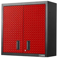 Gladiator Wall GearBox Steel Cabinet (GAWG302DDR) - Red Tread