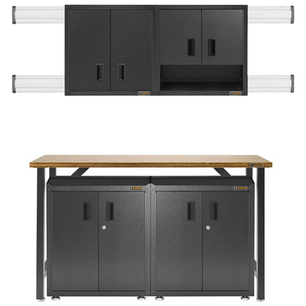 Gladiator Wall GearBox Steel Cabinet (GAWG28FDESG) - Hammered Granite