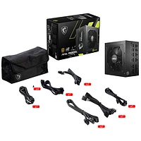 MSI Mag 80 Plus A650GL 650-Watt ATX Modular Power Supply