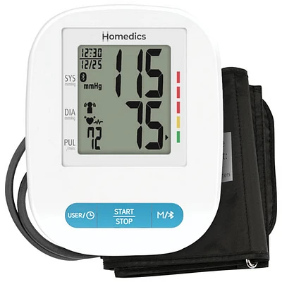 Tensiomètre pour le bras Bluetooth de HoMedics (BPA-970BT-CA)