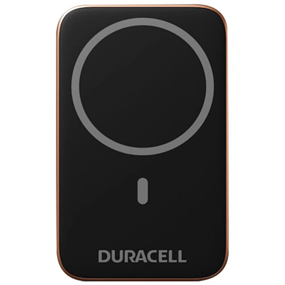 Duracell Micro 5 5000 mAh Dual USB Power Bank - Black