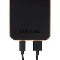 Duracell Charge 10 10000 mAh USB-A/USB-C Power Bank - Black