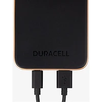 Duracell Charge 10 10000 mAh USB-A/USB-C Power Bank - Black