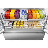 Hisense 36" 22.4 Cu. Ft. French Door Refrigerator w/ Water & Ice Dispenser (RF225C3CSEI) -Stainless Steel