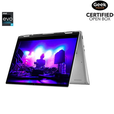 Boîte ouverte - Portable 2-en-1 à écran tactile de 14 po Inspiron de Dell - Argenté platine (Core i7-1355U d'Intel/SSD 1 To/RAM 16 Go/Windows 11)