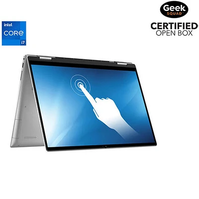 Boîte ouverte - Portable 2-en-1 à écran tactile de 16 po Inspiron de Dell - Argenté (Core i7-1360P d'Intel/SSD 512 Go/RAM 16 Go/Windows 11)