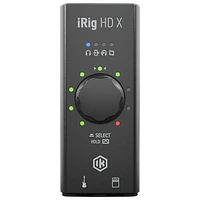 Interface iRig HD X Audio d'IK Multimedia pour guitare (iPhone, iPad, Mac/PC)
