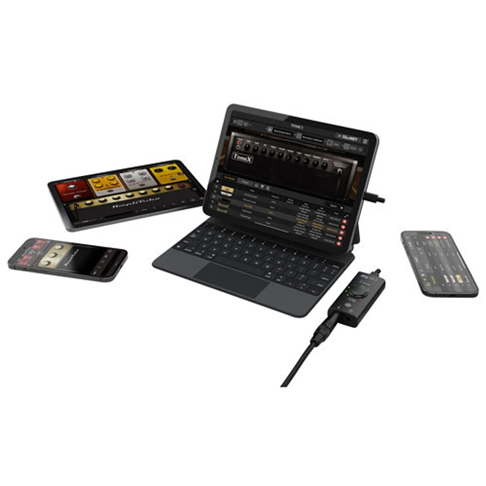 Interface iRig HD X Audio d'IK Multimedia pour guitare (iPhone, iPad, Mac/PC)