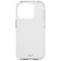 tech21 Evo Clear Fitted Hard Shell Case for iPhone 15 Pro - Clear