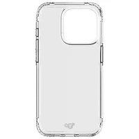 tech21 Evo Clear Fitted Hard Shell Case for iPhone 15 Pro - Clear
