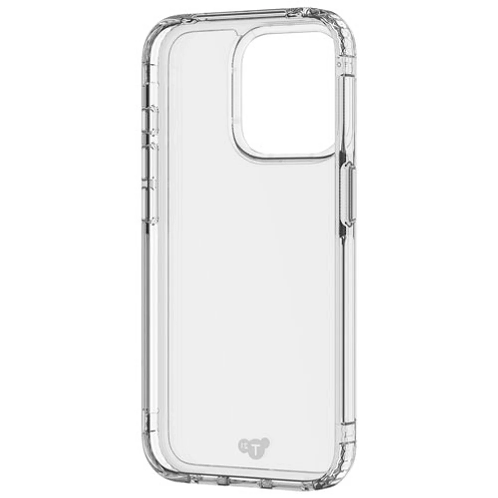 tech21 Evo Clear Fitted Hard Shell Case for iPhone 15 Pro - Clear