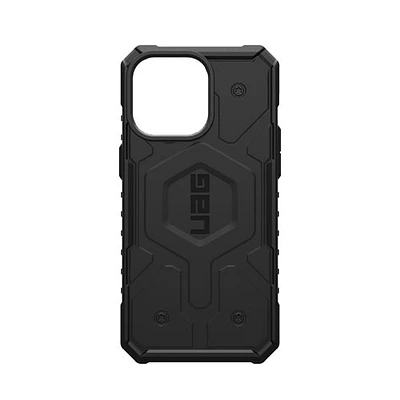 Étui rigide ajusté Pathfinder d'UAG pour iPhone 15 Pro Max - Noir