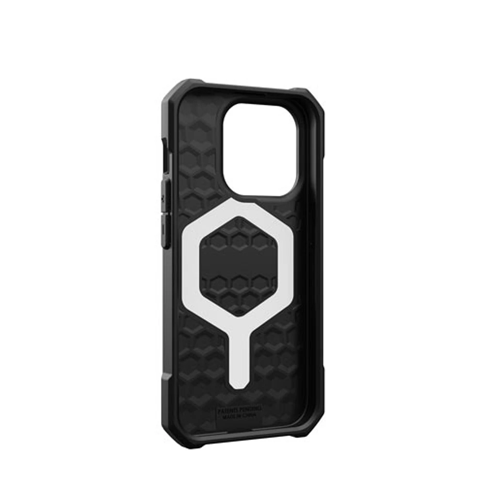 Étui souple ajusté d'UAG pour iPhone 15 Pro - Noir