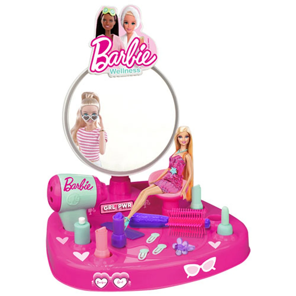 Ensemble de jeu de beauté Barbie de Toy Shock avec accessoires