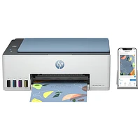 Imprimante à jet d'encre Supertank tout-en-un sans fil Smart Tank 5102 de HP - Jusqu'à 2 ans d'encre inclus