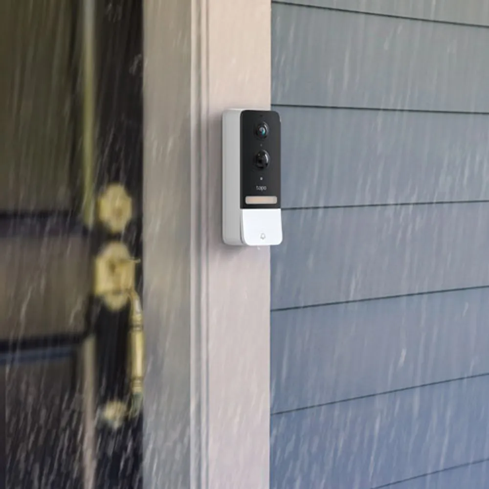 TP-Link Tapo D230S1 2K Wire-Free Wi-Fi Video Doorbell Camera Kit