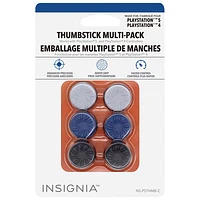 Insignia Precision Thumbsticks for PS4 & PS5 - White/Blue/Black