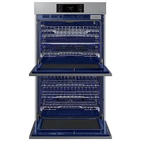Samsung 30" 10.2 Cu. Ft. Double True Convection Electric Wall Oven (NV51CG700DSRAA) - Stainless Steel
