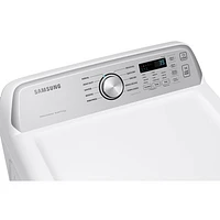 Sécheuse électrique intelligente de 7,4 pi³ de Samsung (DVE47CG3500WAC) - Blanc