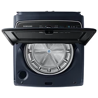 Samsung 6.2 Cu. Ft. Top Load Washer (WA54CG7150ADA4) - Brushed Navy
