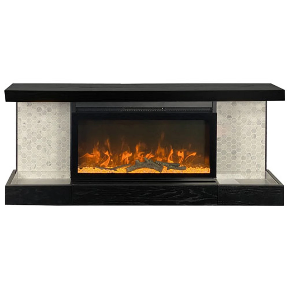 ActiveFlame Home Decor Series 48" Electric Fireplace - Black