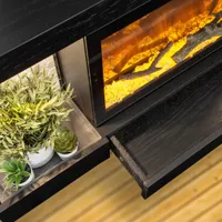 ActiveFlame Home Decor Series 48" Electric Fireplace - Black