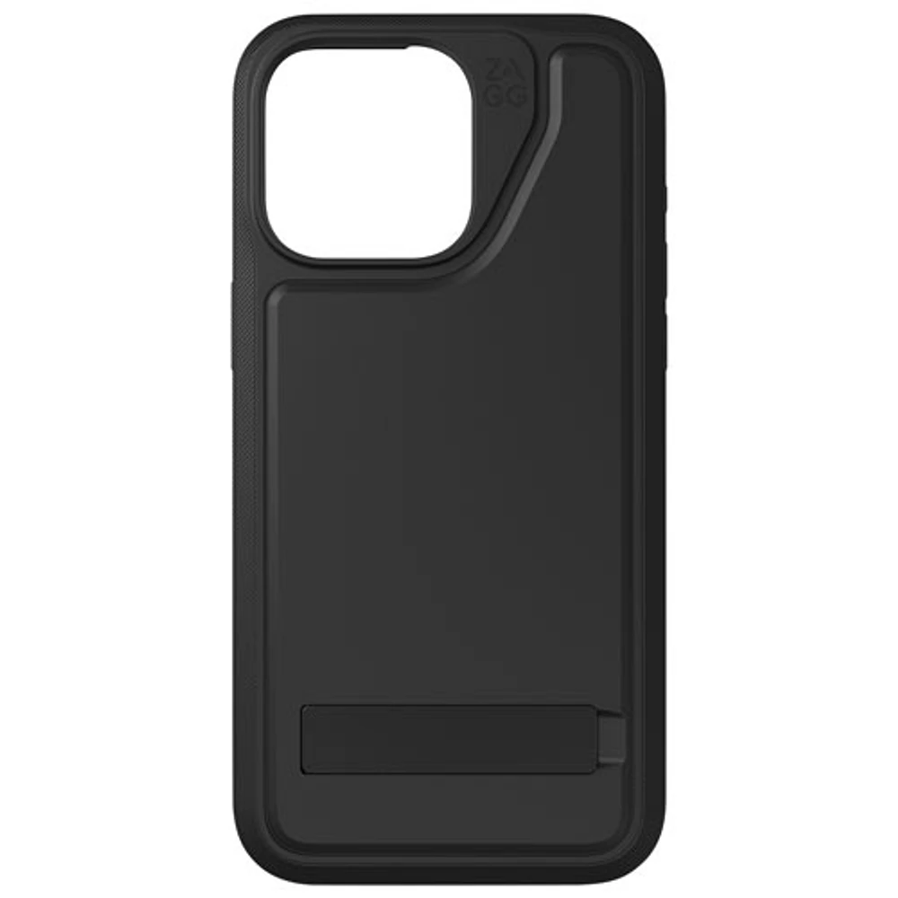 Étui rigide ajusté Everest Snap de ZAGG avec MagSafe pour iPhone 15 Pro Max - Noir