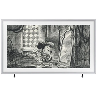 Téléviseur intelligent Tizen HDR QLED UHD 4K 75 po The Frame de Samsung (QN75LS03BSFXZC) - Édition Disney - 2023
