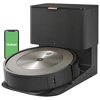 Aspirateur robot connecté Wi-Fi Roomba j9+ à vidange automatique d'iRobot (j955020) - Bronze rubis
