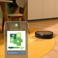 Aspirateur robot connecté Wi-Fi Roomba j9+ à vidange automatique d'iRobot (j955020) - Bronze rubis