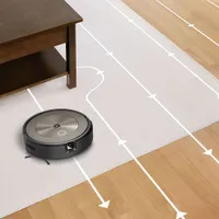Aspirateur robot connecté Wi-Fi Roomba j9+ à vidange automatique d'iRobot (j955020) - Bronze rubis