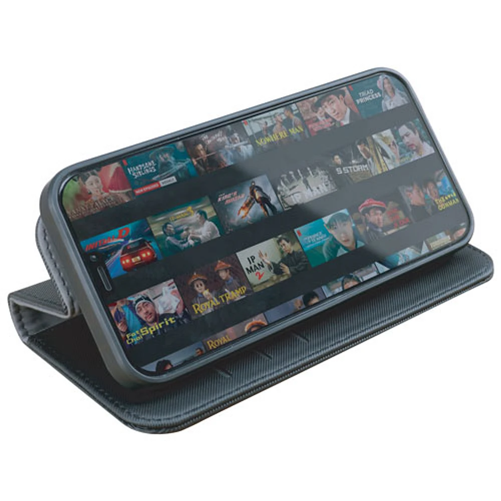 LBT Switch Wallet Case with MagSafe for iPhone 15 Pro - Black